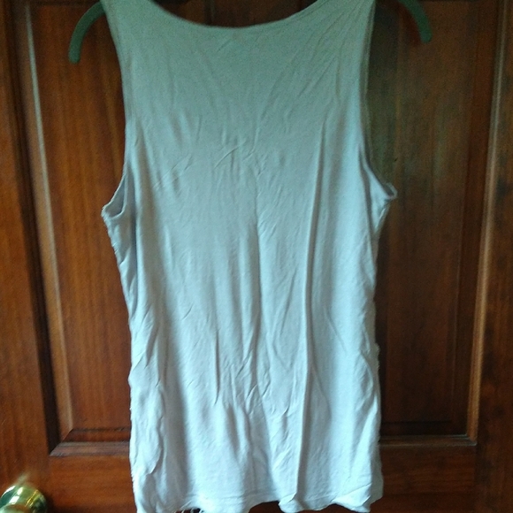 LC Lauren Conrad Silver Embellished Sleeveless Tank Top - Picture 4 of 7